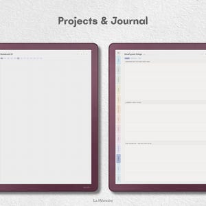 ADHD Planner Digital | Kindle Scribe Colorsoft, iPad, Samsung Tab, Boox | Undated Hyperlinked PDF Planner | Gentle Focus Journal for ADHD image 14
