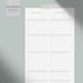 Daily Routine Half-letter Ring Printable Planner Inserts Morning and ...