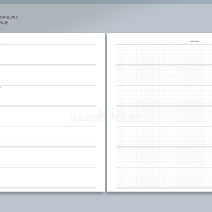 Undated Weekly | HP Classic Printable Happy Planner Inserts | WO1P ...