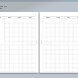 Weekly | HP Classic Printable Happy Planner Inserts | Undated WO2P ...