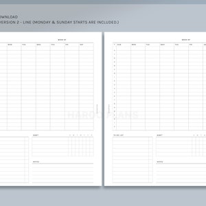 WO1P Schedule | HP Classic Printable Happy Planner Inserts | Weekly ...