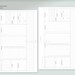Monthly Planner Half-letter Printable Inserts Monthly Overview Template ...