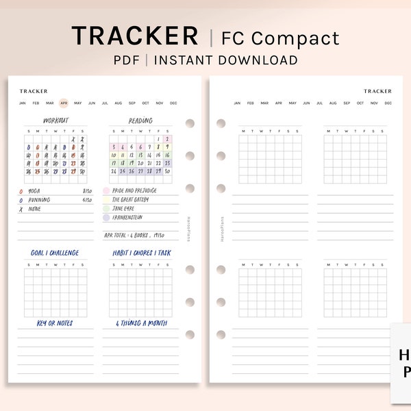 Franklin Covey Compact Goal Sheet Etsy Canada
