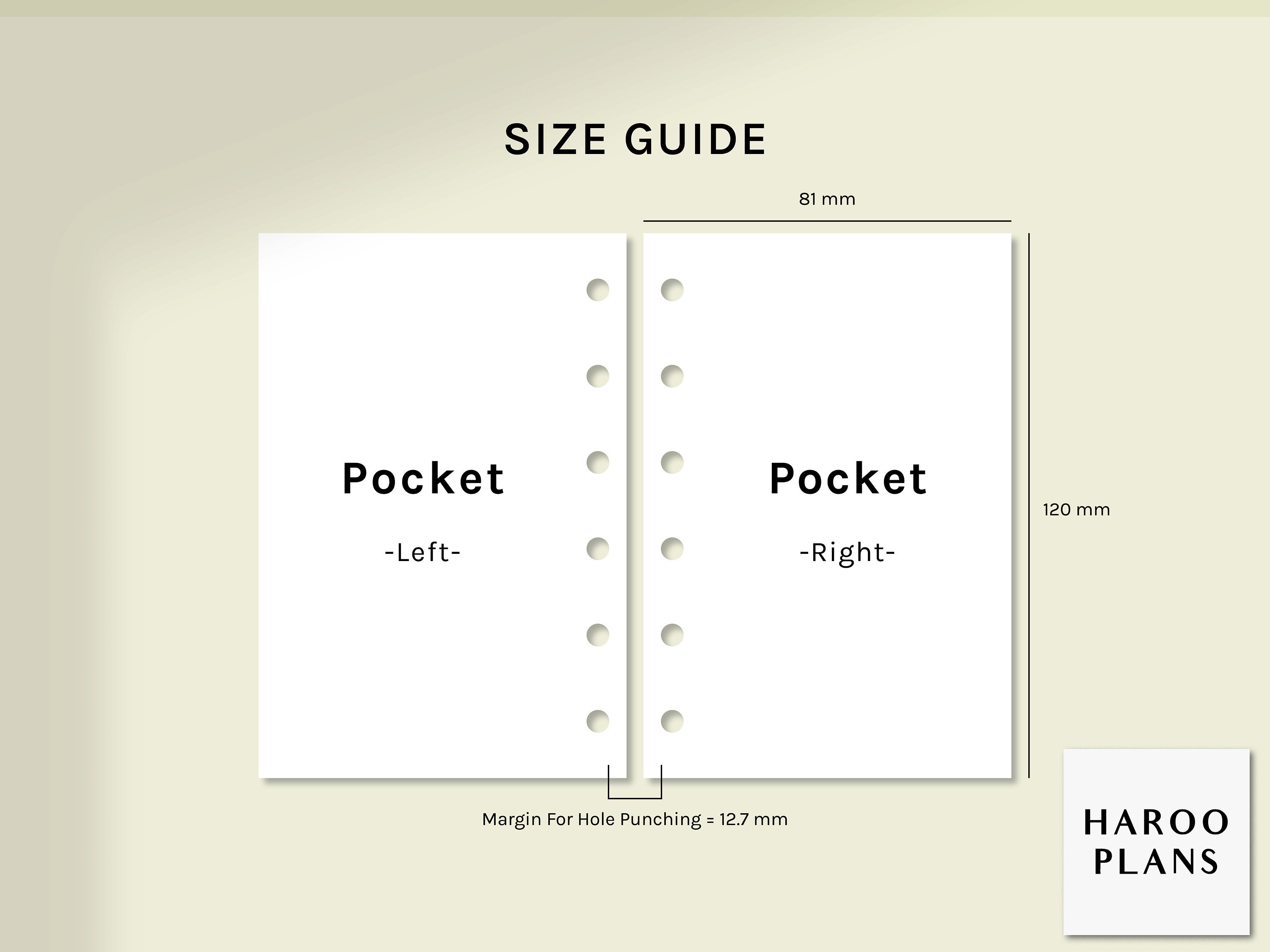 Daily Planner Pocket Size Printable Inserts Day Schedule Etsy