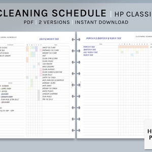 Loop Cleaning Planner Etsy