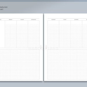 Weekly | HP Classic Printable Happy Planner Inserts | Undated WO2P ...