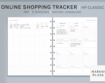 Happy Planner Order Tracker - Etsy