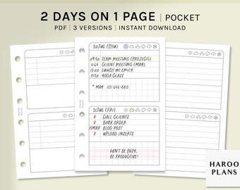 May include: A printable planner page with two days, July 20th and 21st, with space for scheduling appointments and tasks. The page includes weather icons for each day and a motivational quote: "Don't be busy, be productive!"