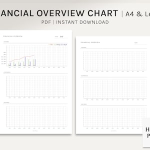 Peut inclure: Un modèle de tableau de synthèse financière imprimable au format PDF. Le tableau comprend des sections pour les revenus, les dépenses, les économies et une section vide pour un suivi supplémentaire. Le tableau est conçu pour être utilisé avec un tableur et comprend une grille pour le tracé des données.