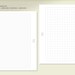 Basic Notes Paper Set | Pocket Ring | Printable Planner Inserts | Study ...