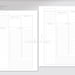 Monthly Planner A6 Ring Printable Planner Inserts Monthly Overview ...