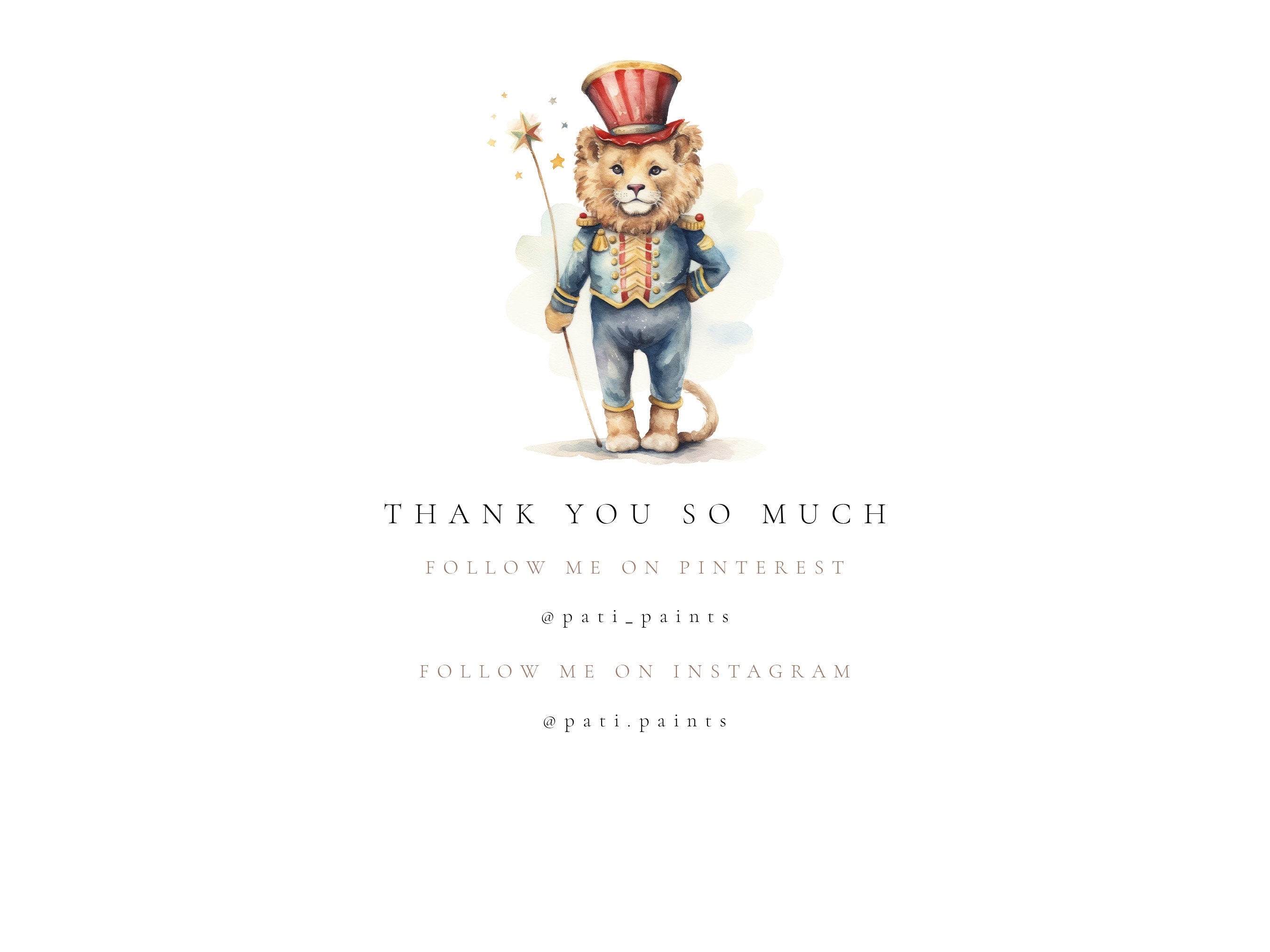 Watercolor Circus Animal Clipart Bundle, Circus Tent Clipart, Nursery ...