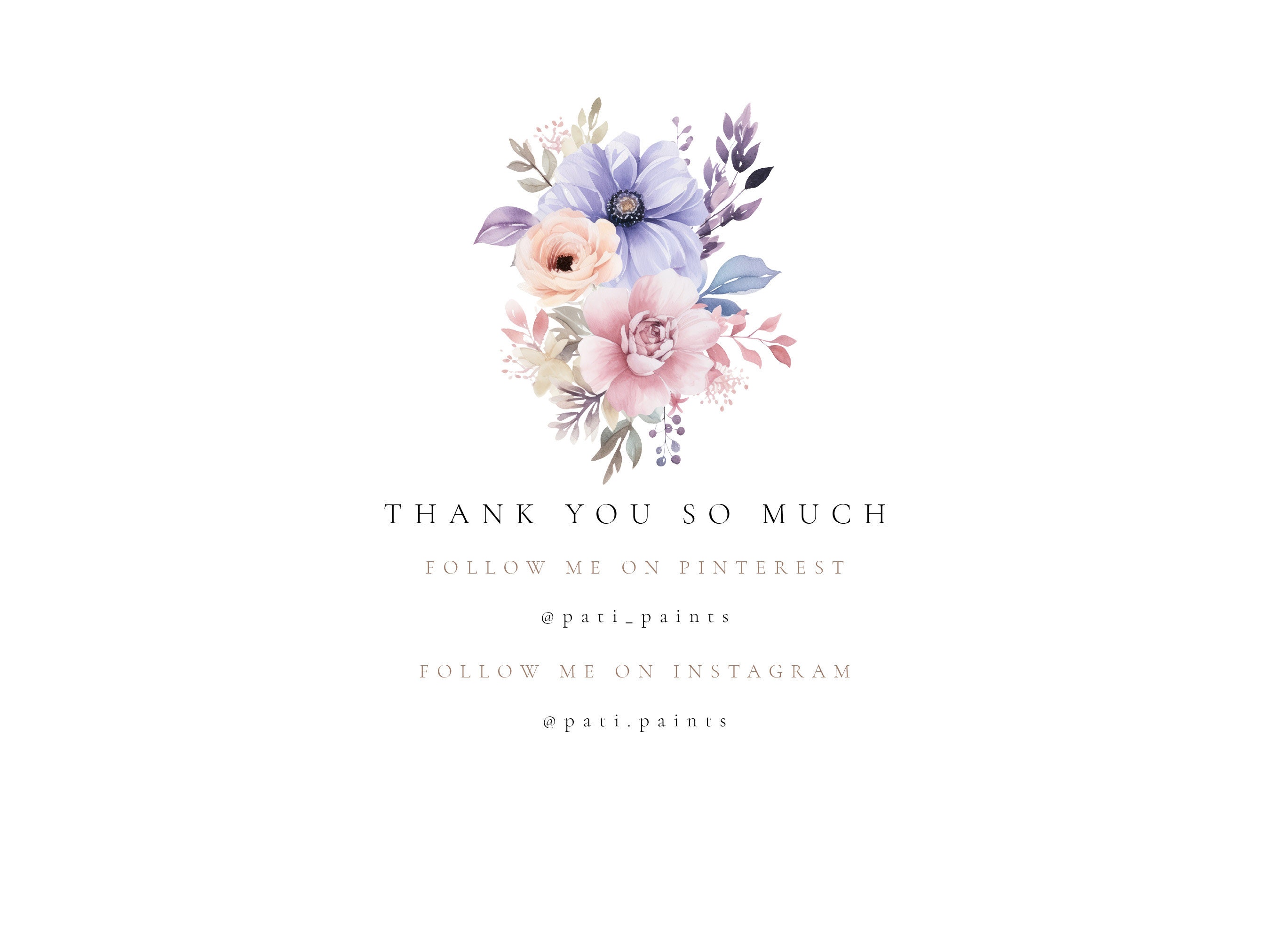Wild Floral Clipart - Watercolor Wedding Clipart Bundle - Wild Flowers ...
