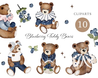 Blueberry sales teddy bear