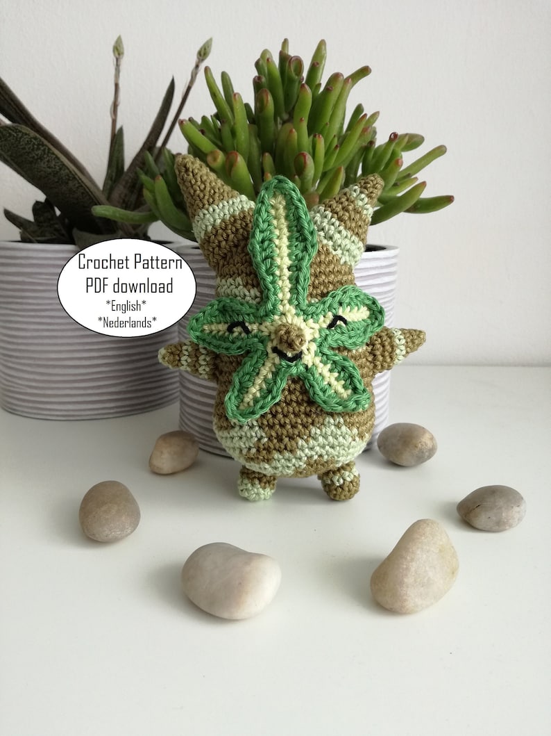 Crochet PATTERN Cute Korok image 1