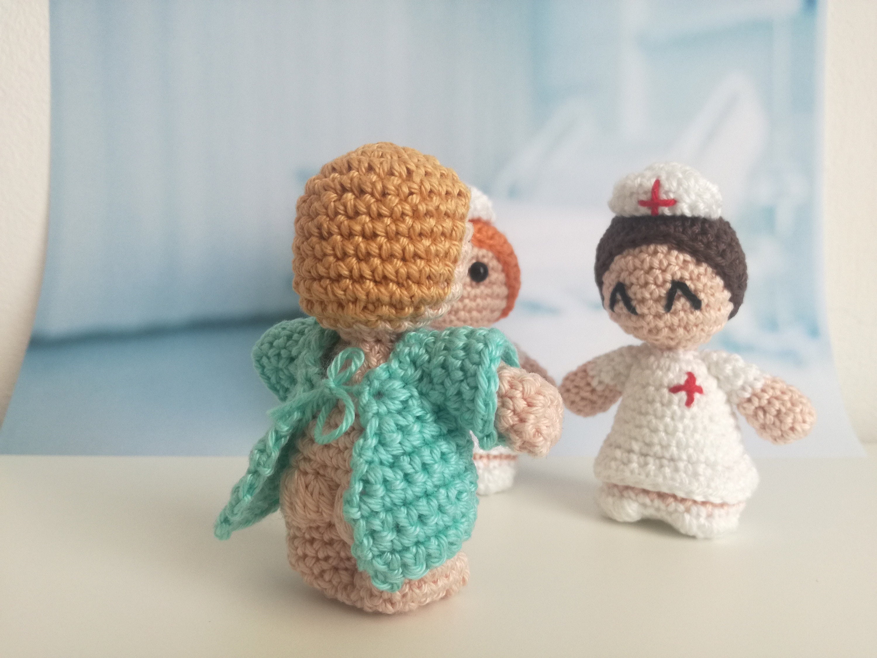 Crochet PATTERN Hospital Set Etsy Australia