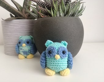 Crochet PATTERN Little Amigurimi Owl