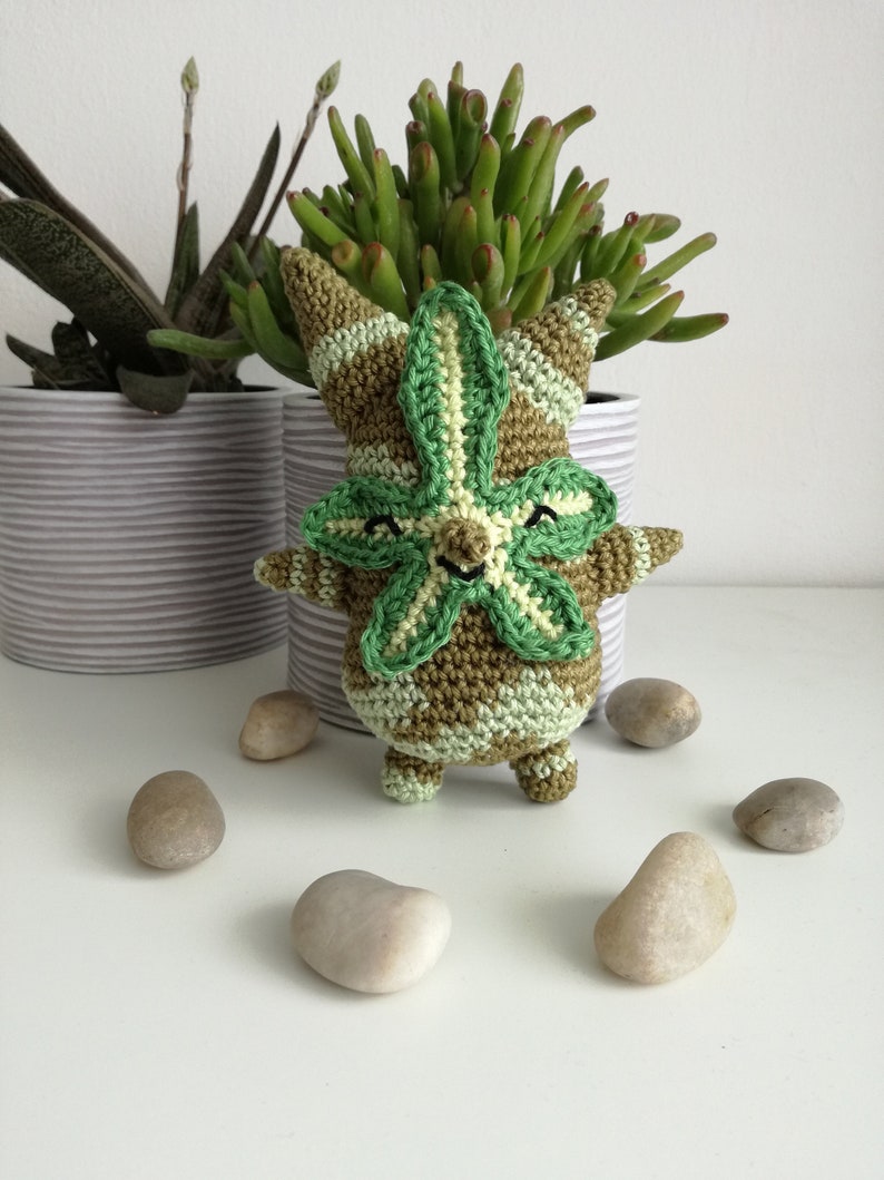 Crochet PATTERN Cute Korok image 5