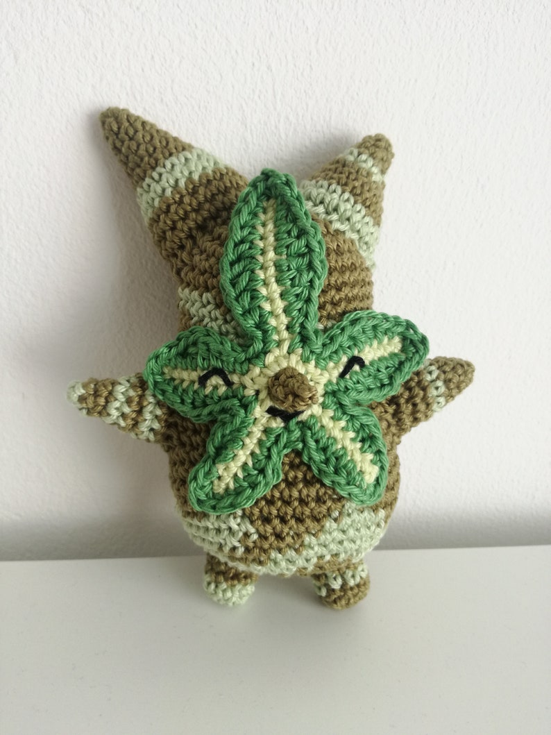 Crochet PATTERN Cute Korok image 4