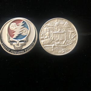 Grateful Dead 純銀記念コイン 限定品 Grateful Dead 純銀記念コイン 限定品
