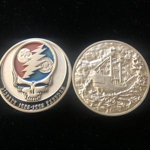 Golf Ball Marker “Grateful Dead “ Lost Sailor/Ship of Fools Satin Series