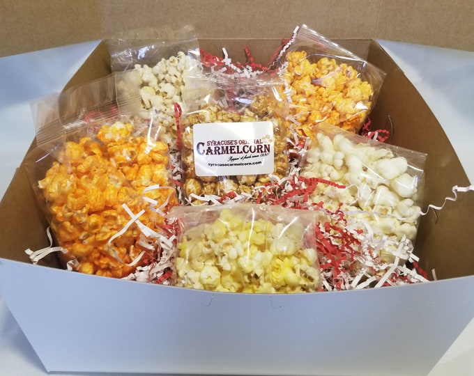 Gourmet Popcorn Gift Box Etsy
