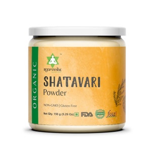 Ayurvedix Polvere di radice di Shatavari organica / Asparagi Racemosus / 5.29 Once