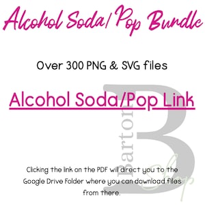 Alcohol Themed 300+ SVG & PNG Files Bundle image 4