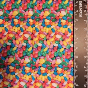 Jellybeans Easter fabric BTHY, BTQY fabric, 100% cotton