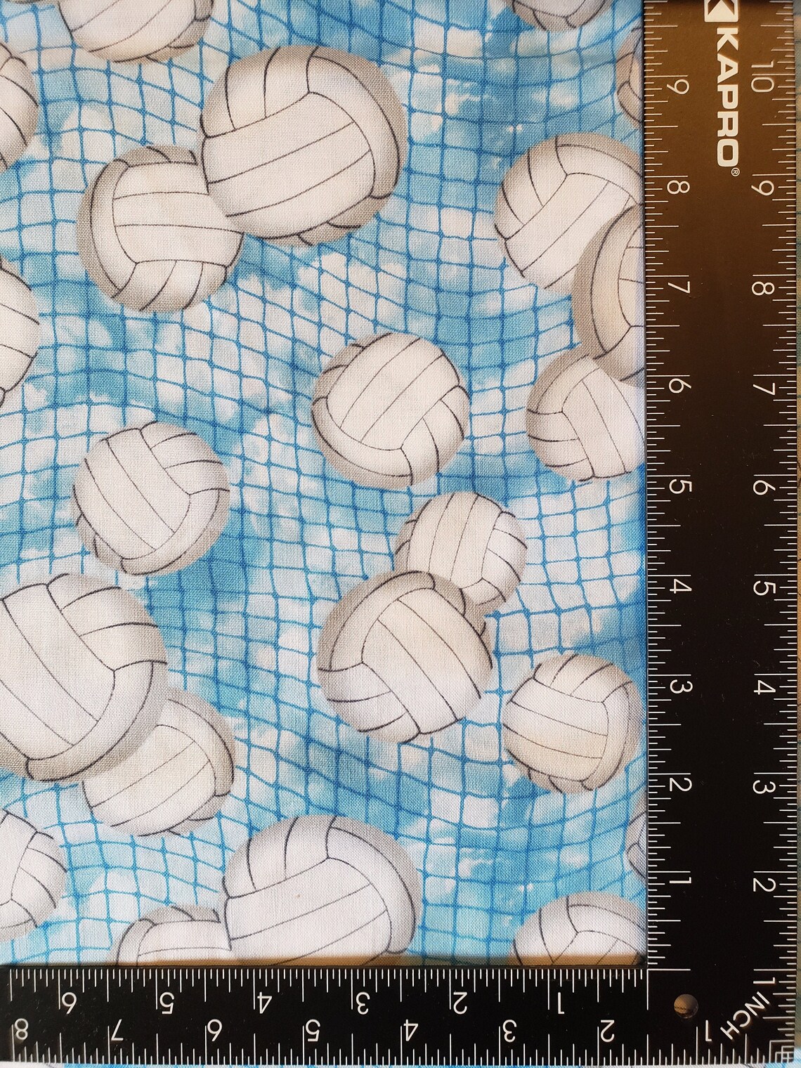 Volleyball fabric HALF YARD cuts 100 cotton BTHY Etsy