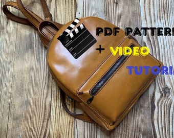Women backpack pattern, Women backpack pattern pdf, Backpack pattern, Leather backpack pattern, Women leather backpack pattern