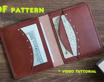 Wallet pattern, Leather wallet pattern, Wallet pattern pdf