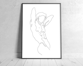 one line art man,man one line drawing,one line art,man body print,man body art,male body art,male torso art,male torso print,nakedness men
