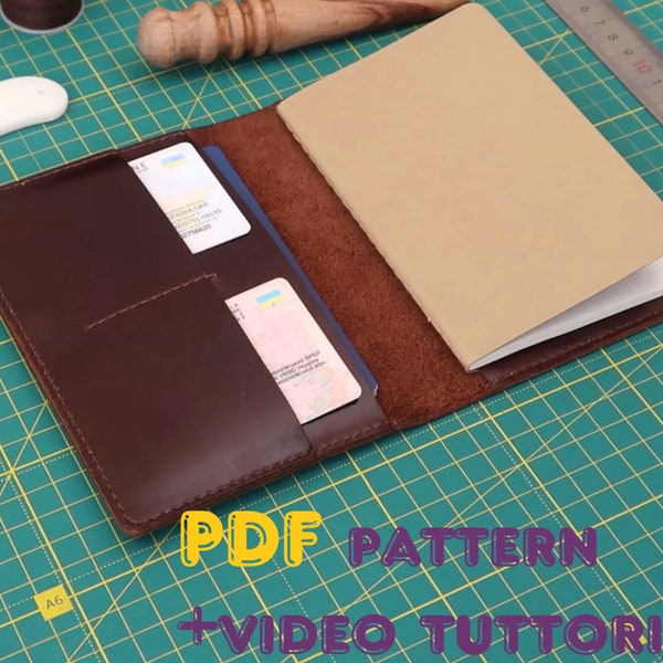 Passport wallet pattern, Leather passport wallet pattern, Passport wallet pattern pdf, Passport wallet pdf, Passport case pattern