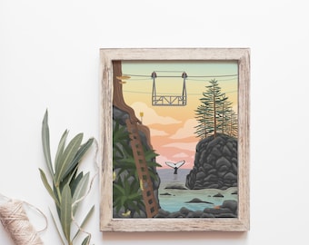 West Coast Trail Art Print