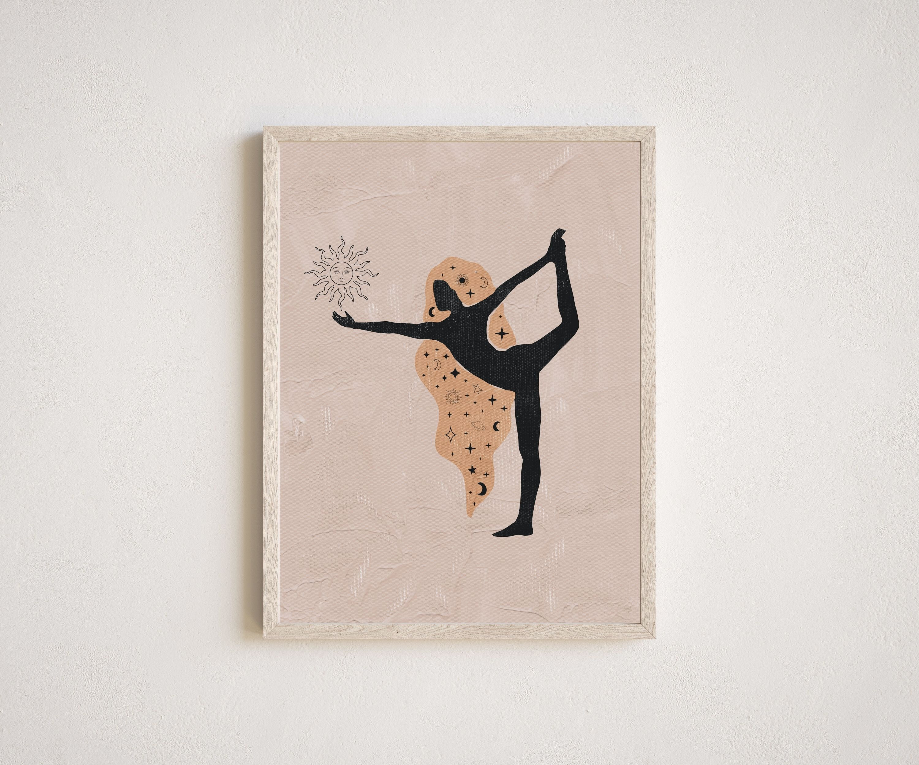 Printable Wall Art Dancer Wall Art Celestial Wall Art Etsy