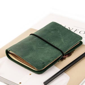 Personalized leather journal cover, Engraved notebook cover, Custom refillable journal cover, A5 leather notebook cover, Notebook cover