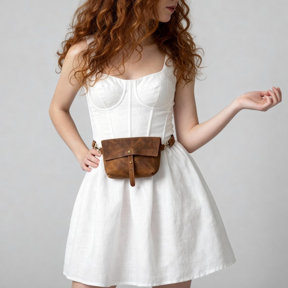 Womens leather belt bag, Personalized waist bag, Travel belt bag, Leather bum bag, Handmade leather belt bag, Leather fanny pack for waist