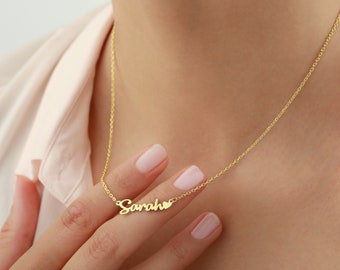 Personalized Name Necklace, Gold Custom Necklace, Personalized Gift, Customized Necklace, Name Necklace, Christmas Gift