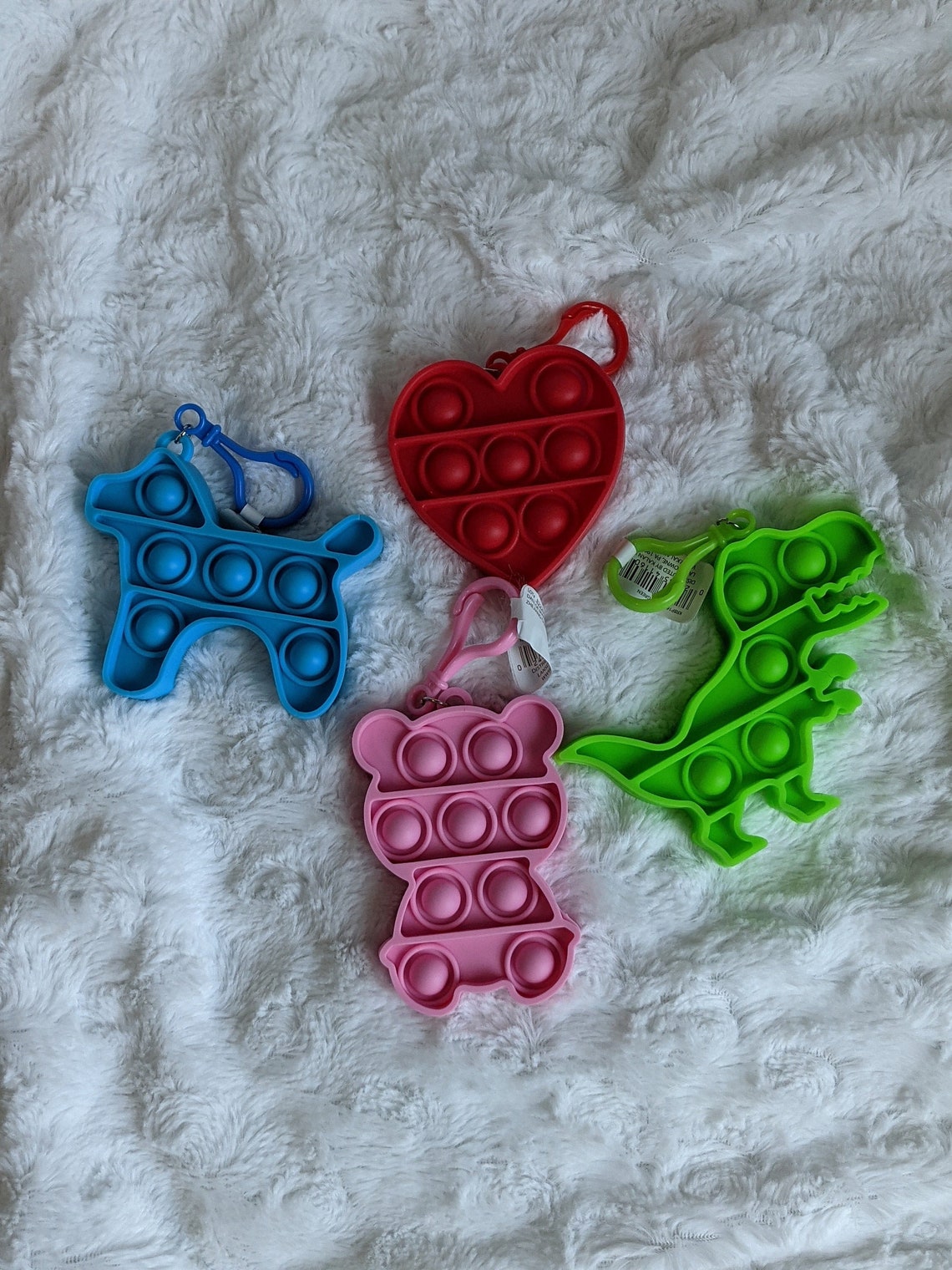 Mini keychain Pop it toy Etsy