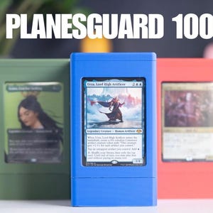 PlanesGuard 100 - Magic The Gathering Commander EDH 100 Card Deck Box