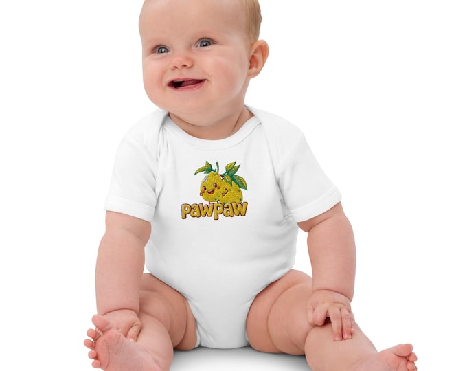 Organic cotton baby bodysuit