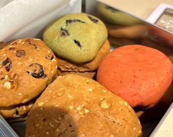 Gourmet Deluxe Assorted Cookies filled /6pcs per order/ Try out Our Pawpaw Cookies and purple yam Special Fruit
