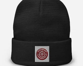 Embroidered Beanie