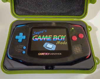 3D Printed Insert for AGB-001 (Original Gameboy Advance) in a shockproof hard case