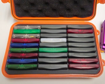 3D Printed Insert for 27 GBA Cartridges in a XXL shockproof hard case