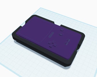 3D Printed Insert for Gameboy Color in a shockproof hard case