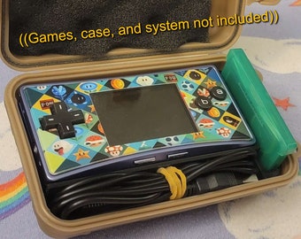 3D Printed Insert for Gameboy Micro in shockproof hard case