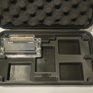 3D Printed Insert for holding the 4 Analogue Pocket Cartridge Adapters