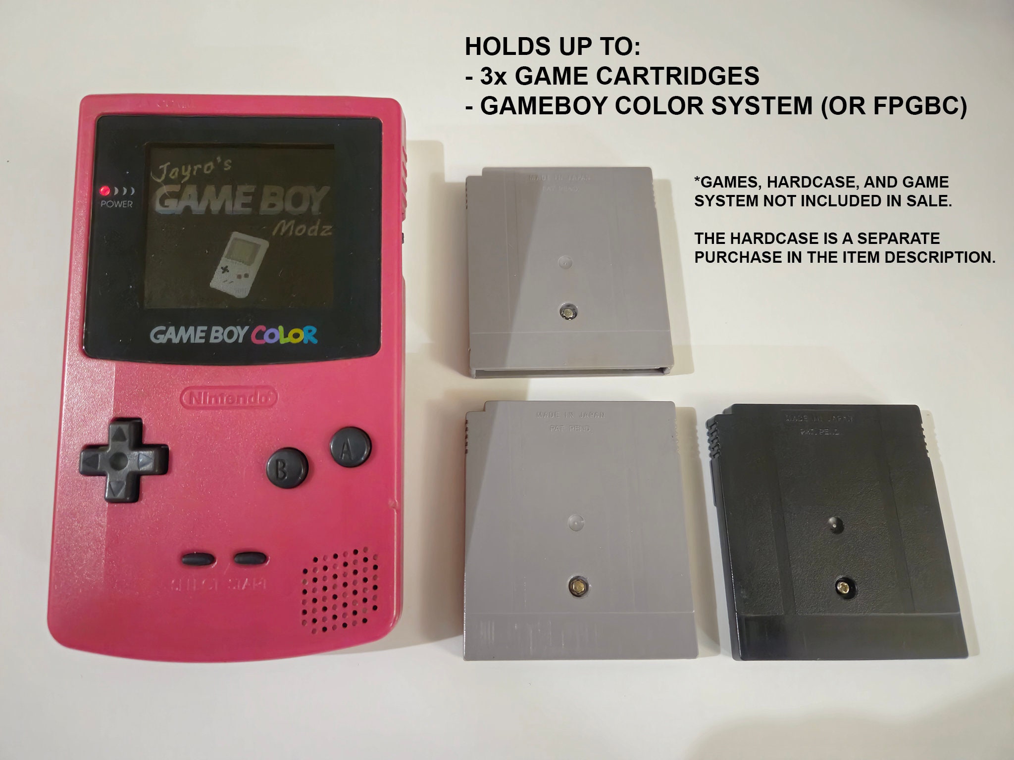 FPGBC Game Boy Color GBC Funnyplaying IPS XL Screen USB-C